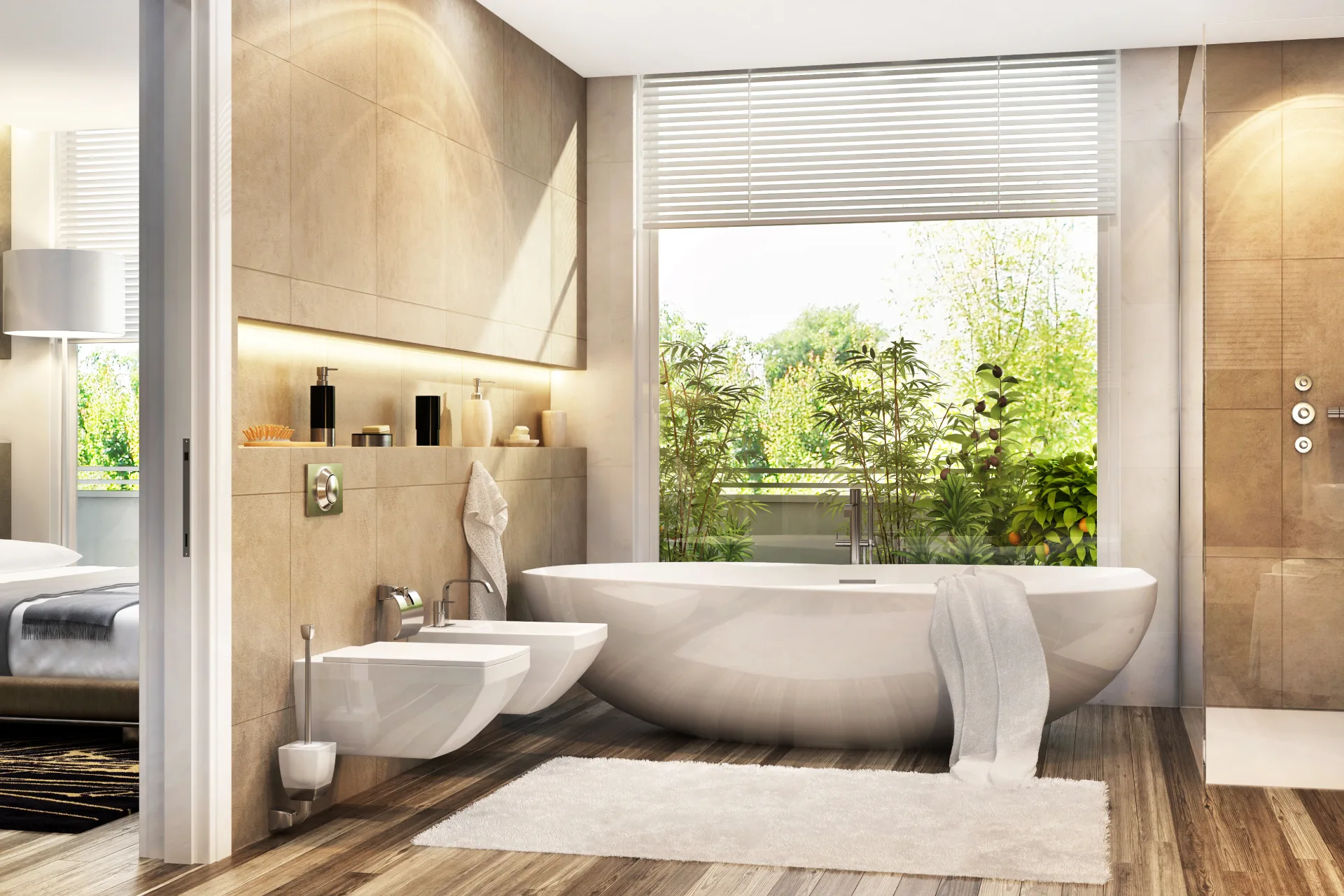 Bell Installationen - Modernes Badezimmer